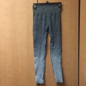 Gray ombre leggings